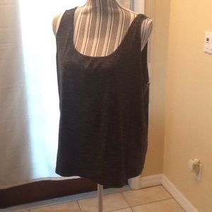 Sonoma on a sleeveless Grey Tank Top